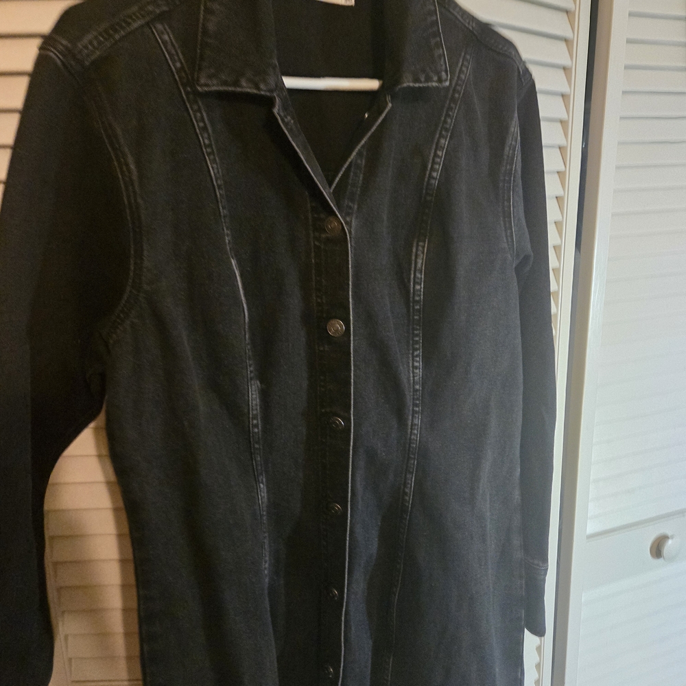 Abercrombie & Fitch Black Long Sleeve Dress